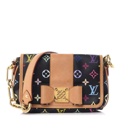 Louis Vuitton Monogram Multicolor Patti Black 1 of 8