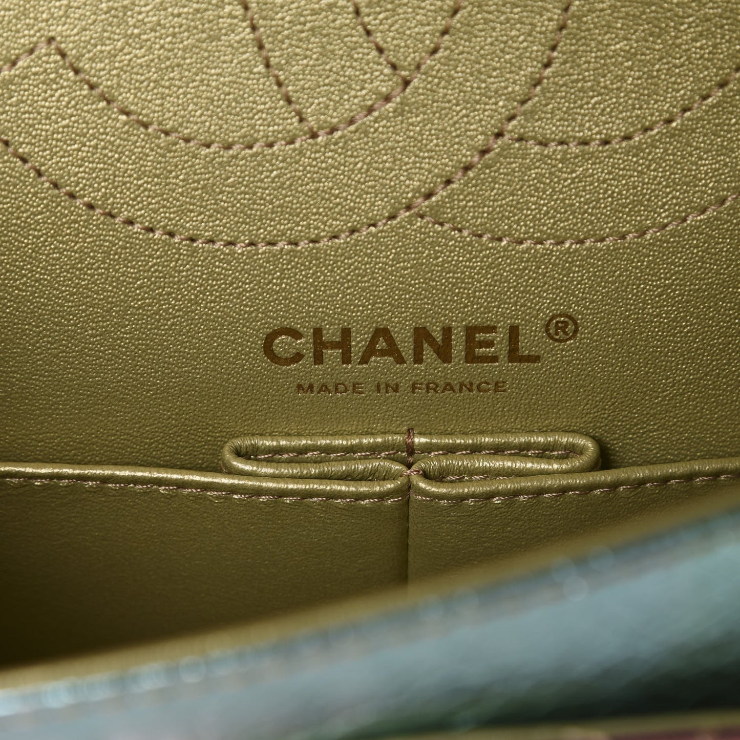 Metallic Goatskin Quilted 2.55 Reissue 225 Flap Multicolor