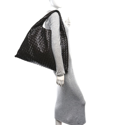 Bottega Veneta Calfskin Intrecciato Large Hop Fondant 2 of 11