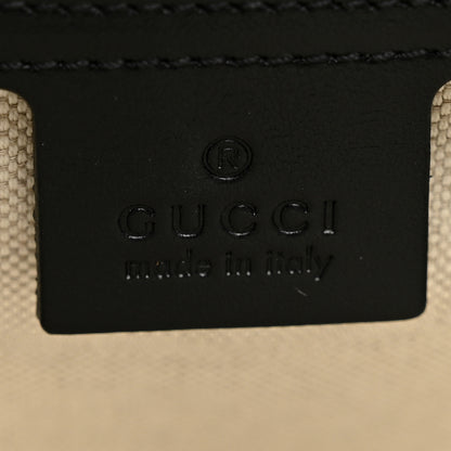 Gucci X BALENCIAGA Calfskin Matelasse Logo Print Small GG Marmont Shoulder Bag Black 6 of 10
