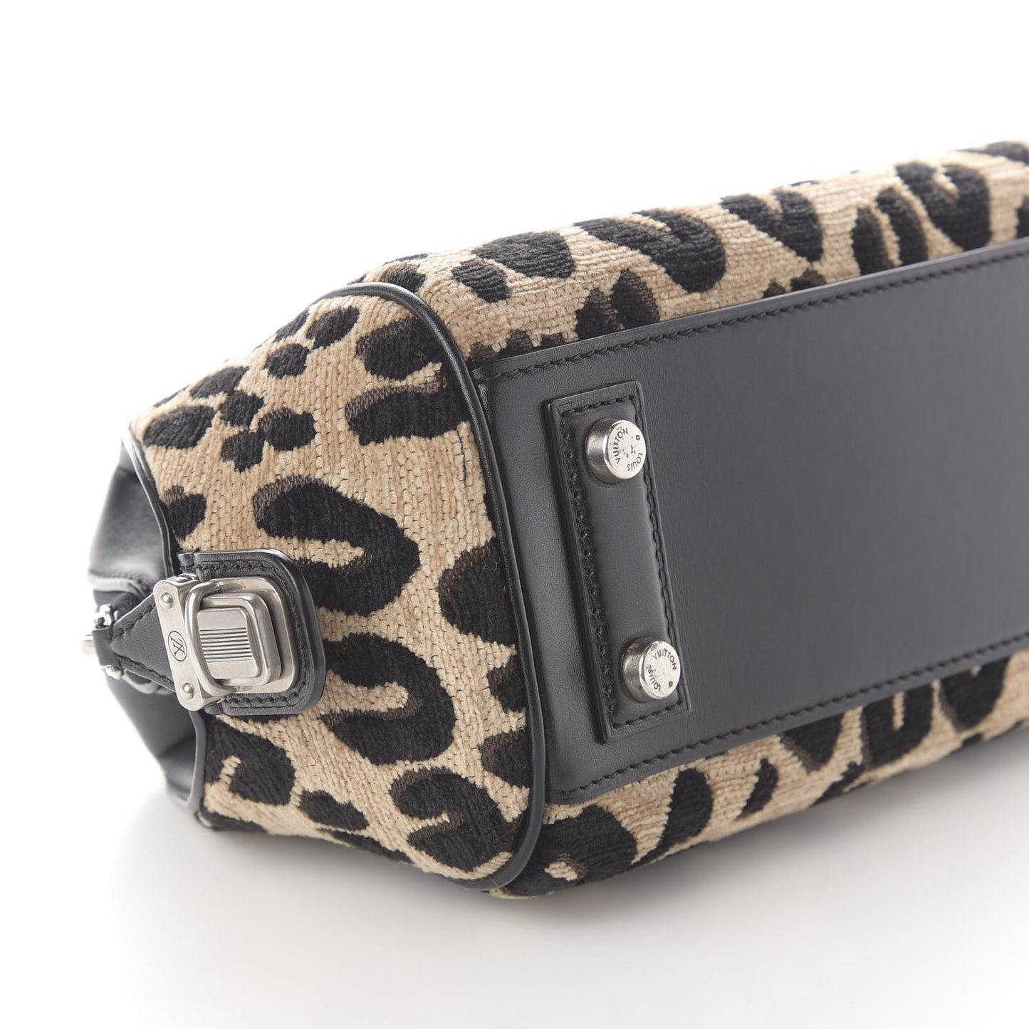 Jacquard Velvet Leopard Print Stephen Sprouse Baby Bag