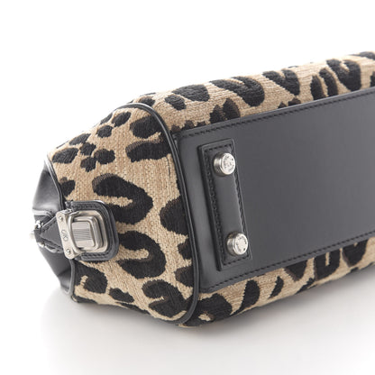 Louis Vuitton Jacquard Velvet Leopard Print Stephen Sprouse Baby Bag 6 of 10