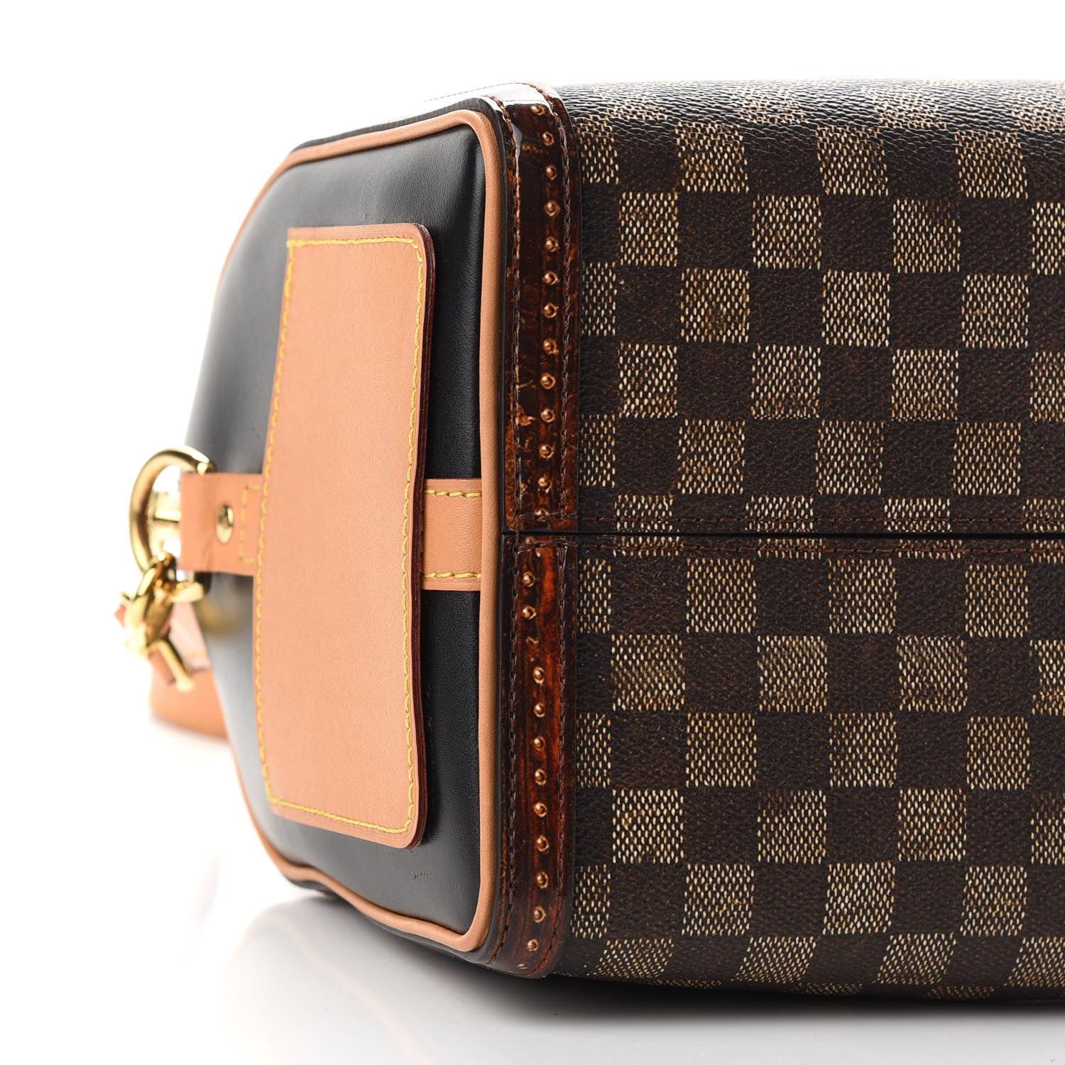 Louis Vuitton Transformed Damier Ebene Time Trunk Speedy Bandouliere 25 Black 8 of 9