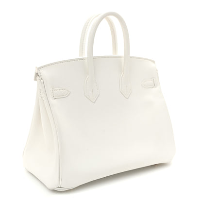 Hermes Swift Birkin 25 New White 3 of 11