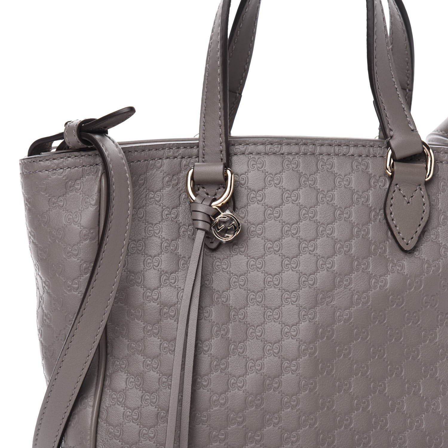Gucci Microguccissima Small Bree Tote Graphite 12 of 12