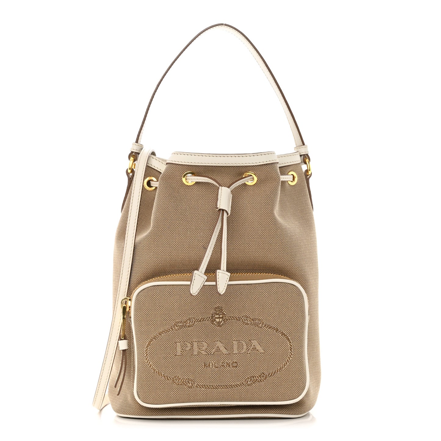Jacquard Logo Mini Bucket Crossbody Bag Corda Talco