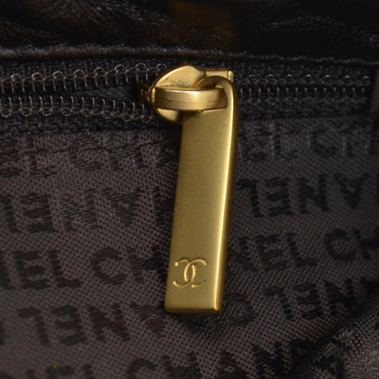 Chanel Lambskin Flap Bag Black Beige 6 of 9