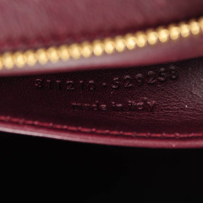 Saint Laurent Calfskin Small Classic Y Cabas Bordeaux 9 of 9