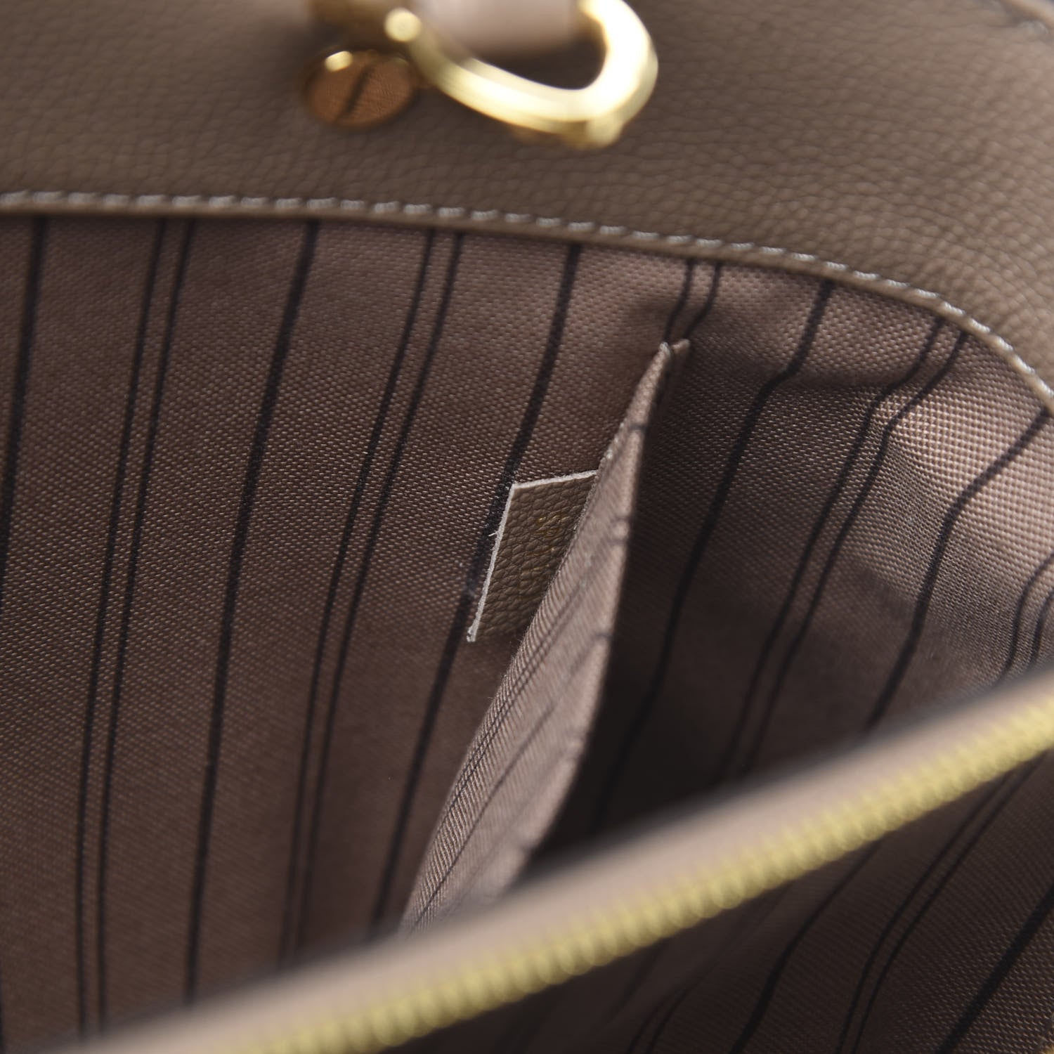 Louis Vuitton Empreinte Montaigne MM Taupe 6 of 10