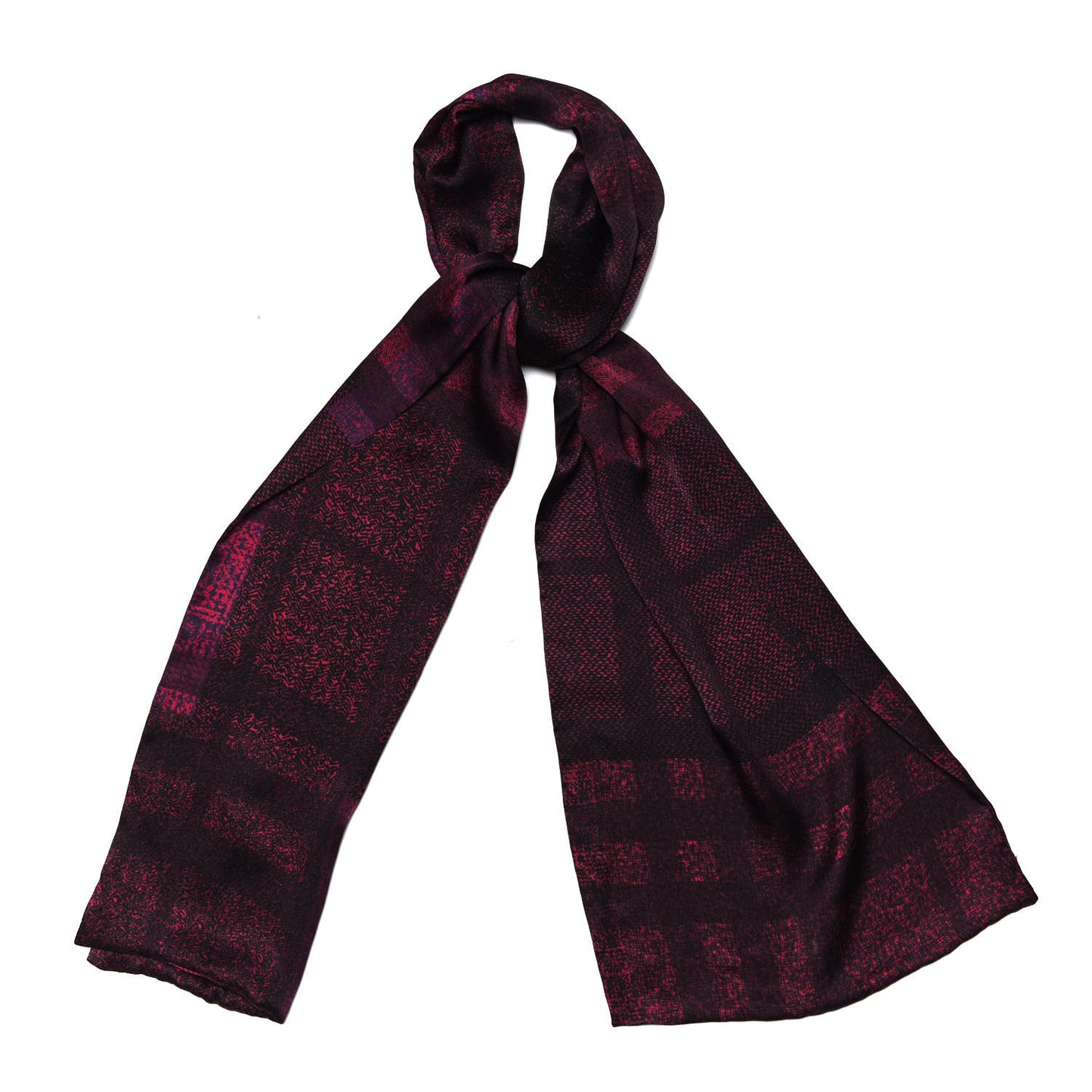 Silk Scarf Purple