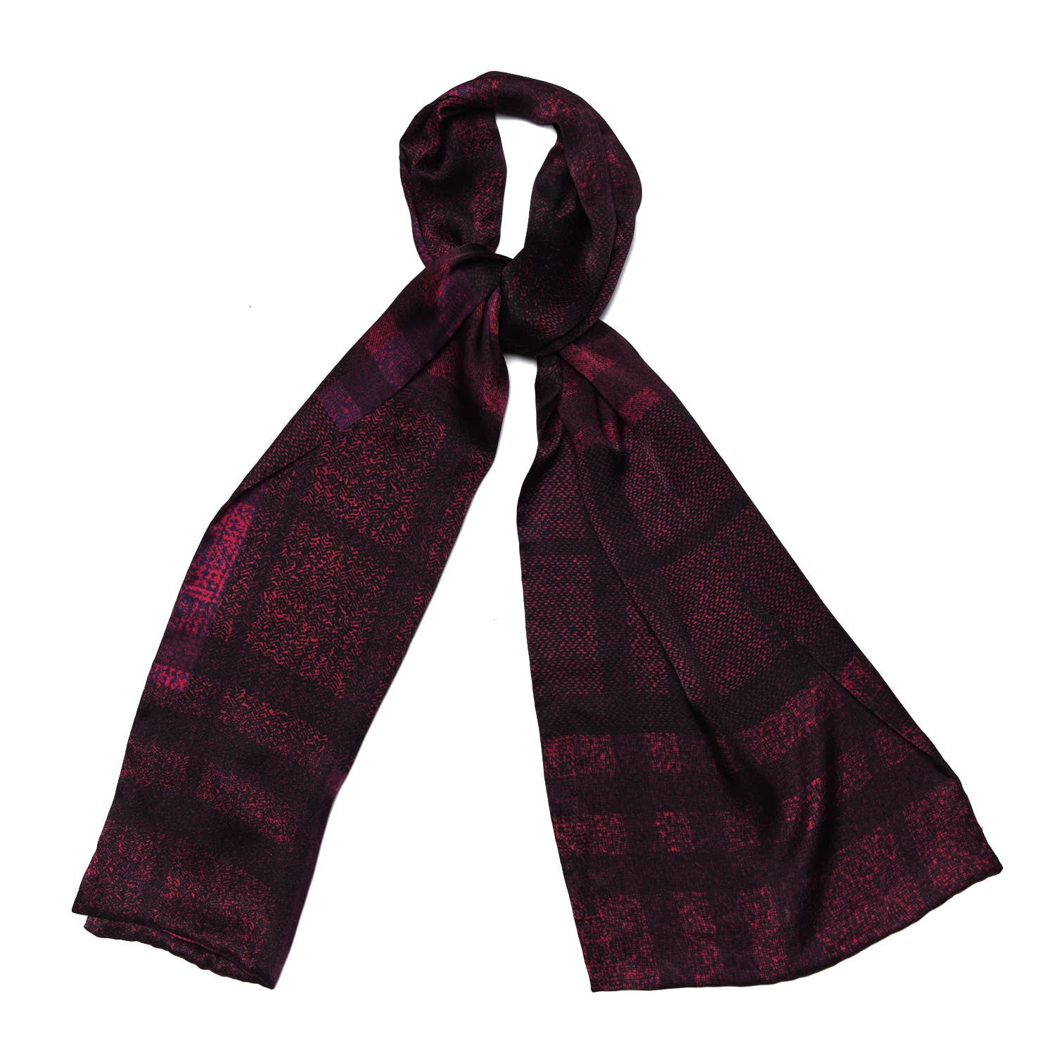 Burberry Silk Scarf Purple 1 of 4
