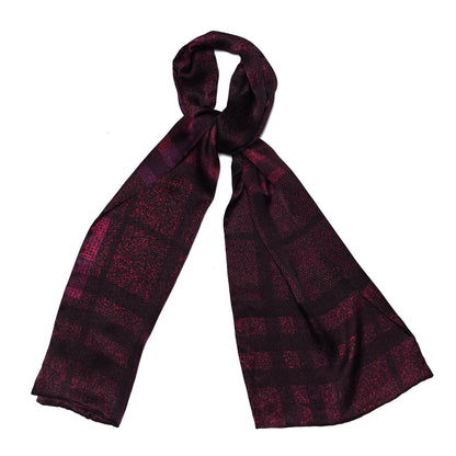 Burberry Silk Scarf Purple 1 of 4