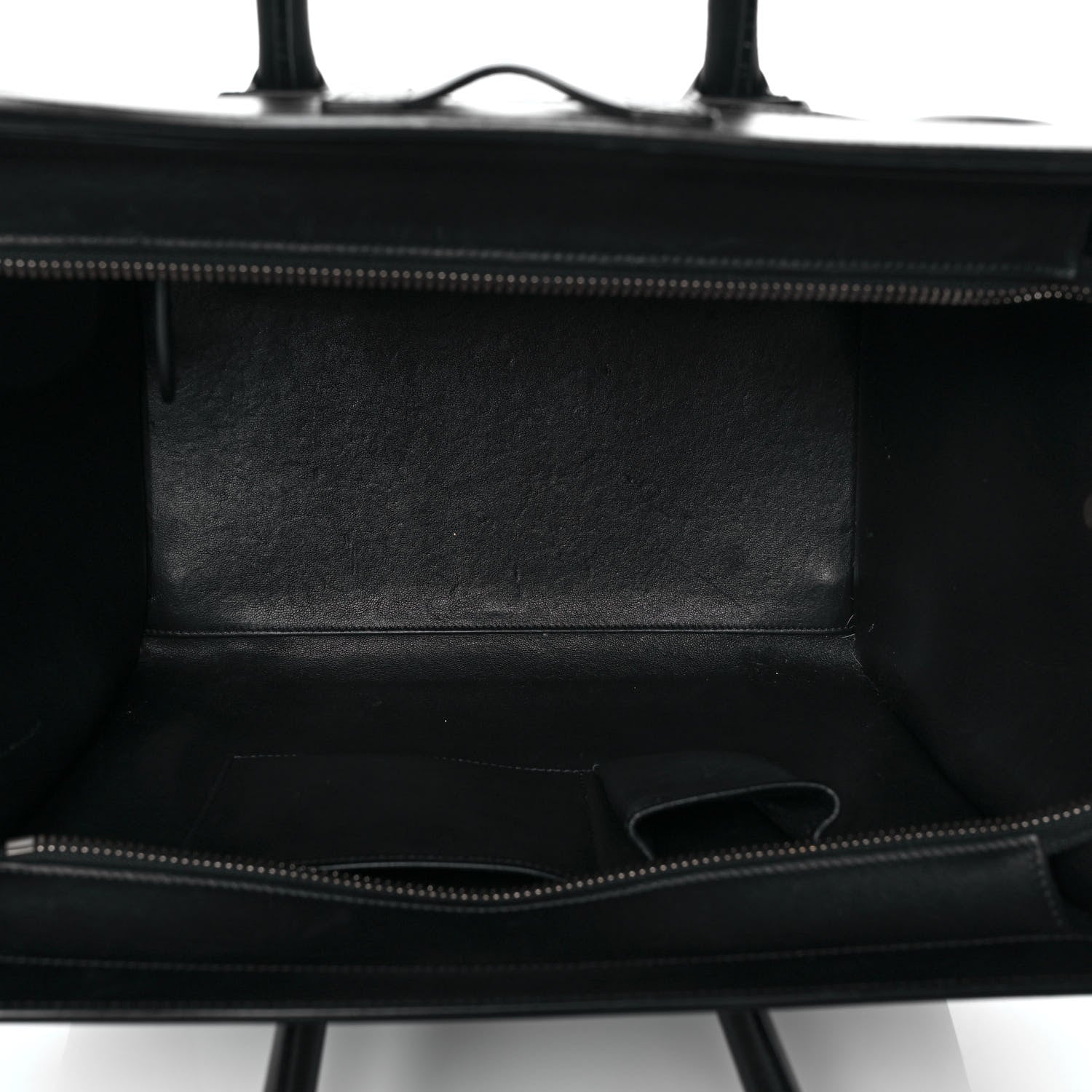 Celine Textured Calfskin Mini Tri-Color Luggage Olive 4 of 7
