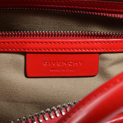 Givenchy Shiny Lord Calfskin Medium Antigona Medium Red 9 of 13