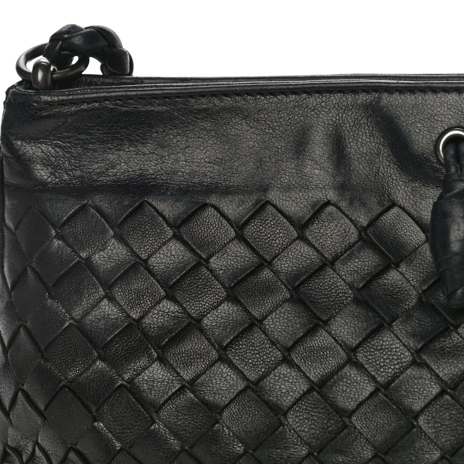 Bottega Veneta Nappa Intrecciato Mini Shoulder Bag Black 15 of 16