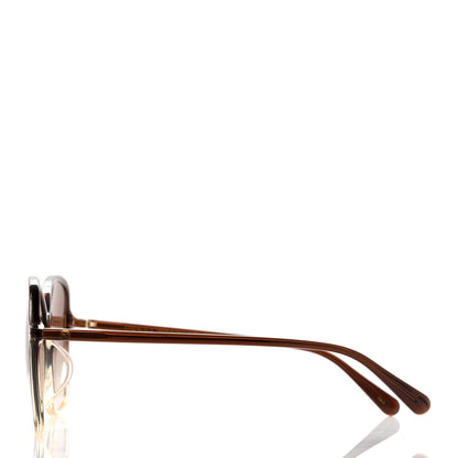 Gucci Acetate Oversize Round Frame Sunglasses GG0546SK Tortoise 3 of 7