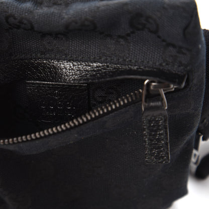Gucci GG Monogram Double Pocket Belt Bag Black 8 of 11