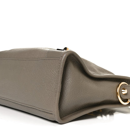 Balenciaga Chevre Gold Metallic Edge Hardware S City Gris Taupe 9 of 11