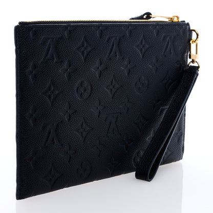 Louis Vuitton Empreinte Pochette Melanie MM Black 3 of 6