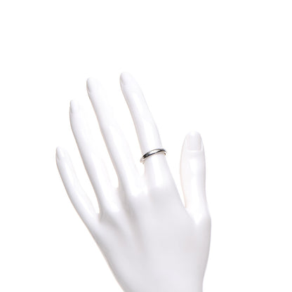 Tiffany Platinum Notes I Love You Narrow Ring 5 2 of 4