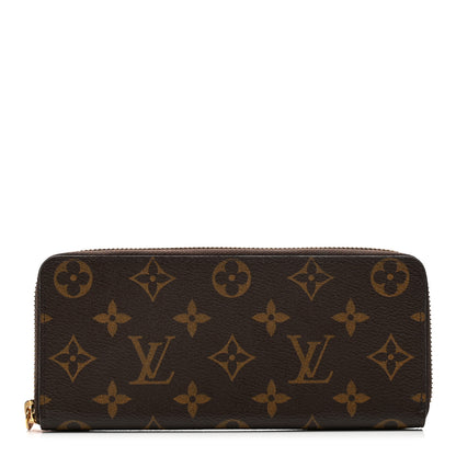 Louis Vuitton Monogram Clemence Wallet Rose Ballerine 1 of 6