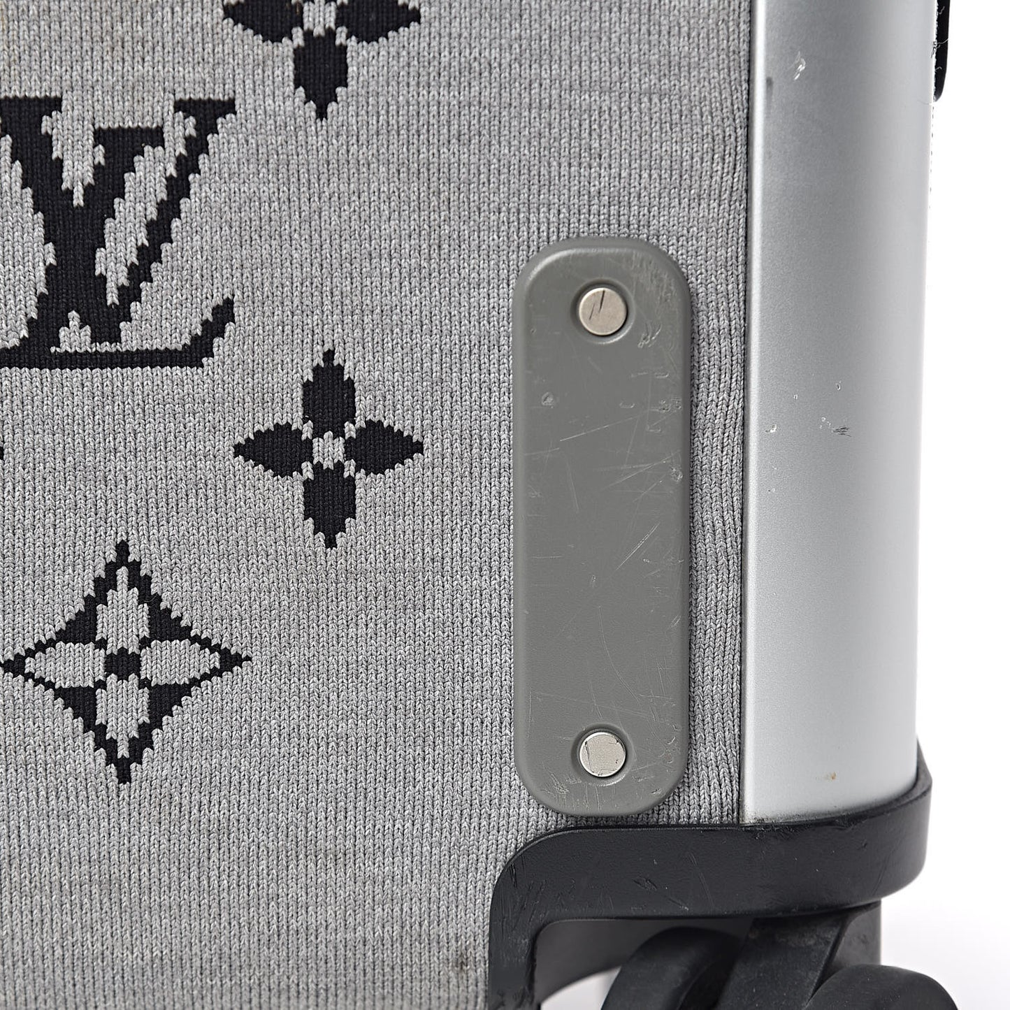 Knit Monogram Horizon Soft 55 Suitcase Grey