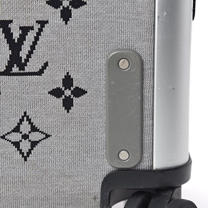 Louis Vuitton Knit Monogram Horizon Soft 55 Suitcase Grey 13 of 18