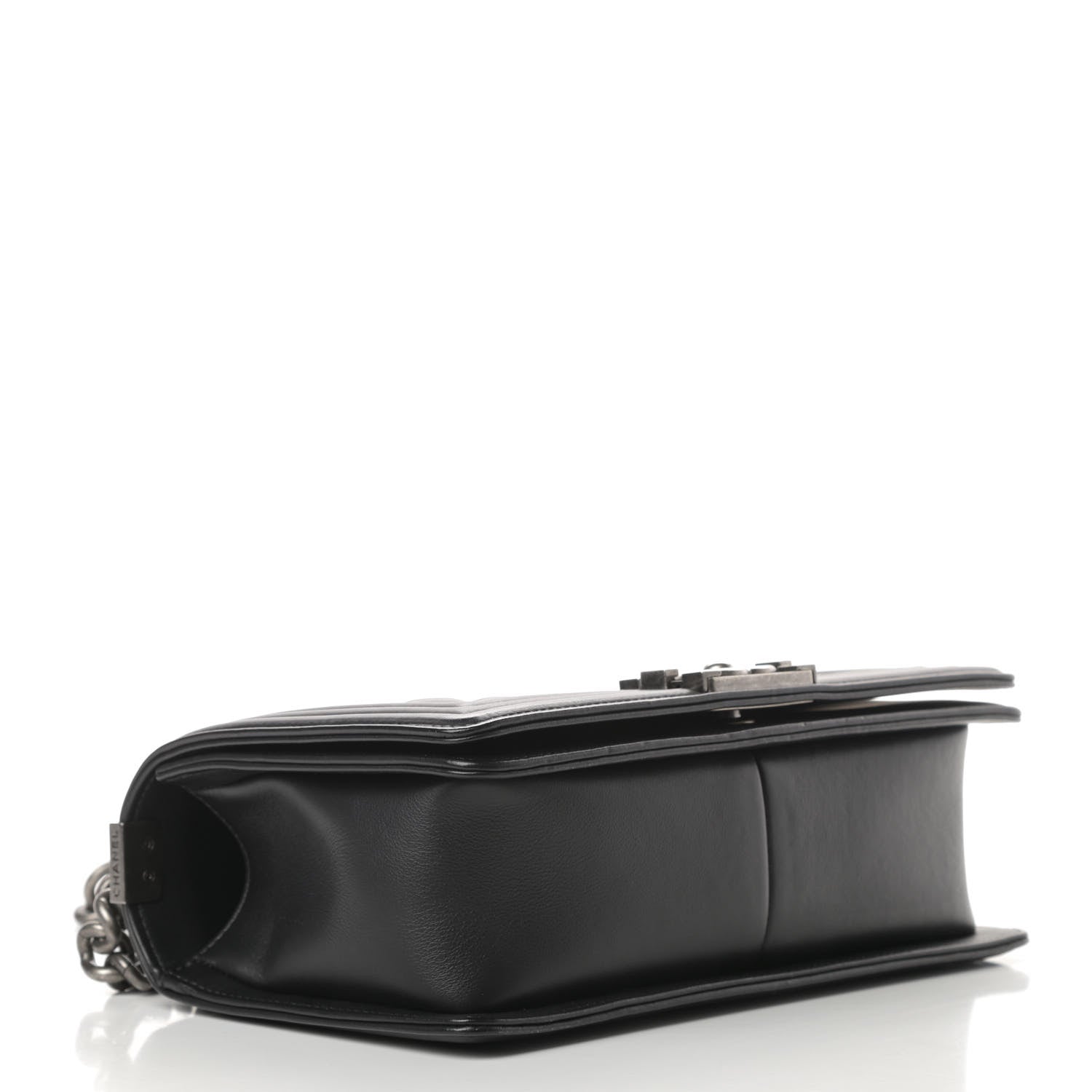 Chanel Calfskin Quilted Medium Boy Flap Black 4 of 11