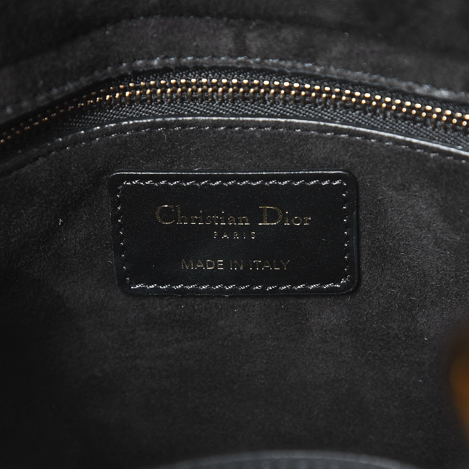 Christian Dior Calfskin Cannage Studded Medium Supple Lady Dior Black 7 of 10