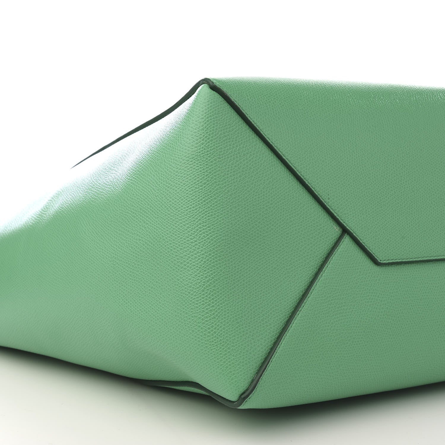 Celine Grained Calfskin Small Horizontal Cabas Phantom Mint 5 of 8