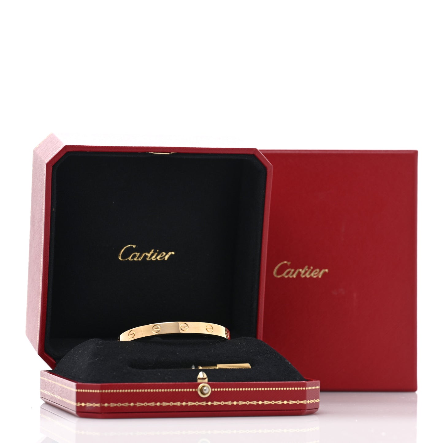18K Yellow Gold LOVE Bracelet 16