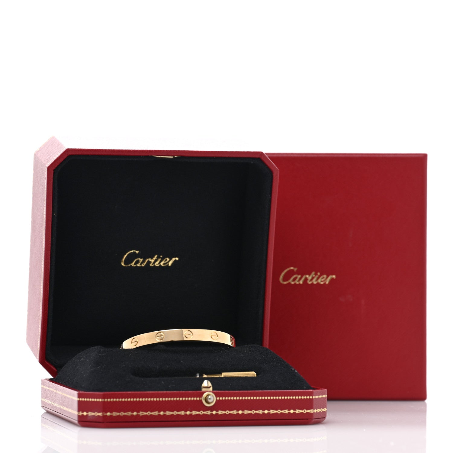 Cartier 18K Yellow Gold LOVE Bracelet 16 7 of 7