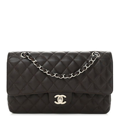 Chanel Caviar Quilted Medium Double Flap Brown 1 of 11