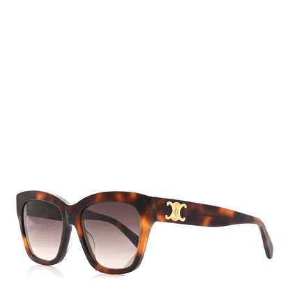 Celine Acetate Triomphe 09 Sunglasses CL40253I Classic Havana 1 of 7