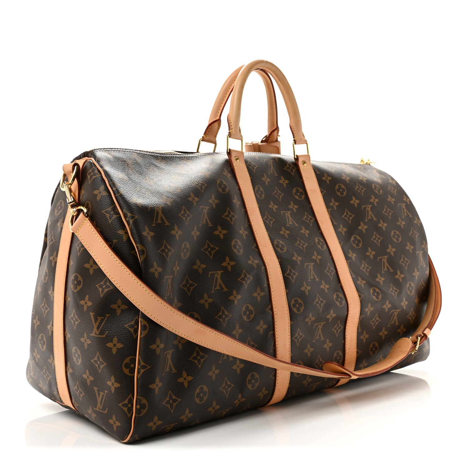 Louis Vuitton Monogram Keepall Bandouliere 55 2 of 13