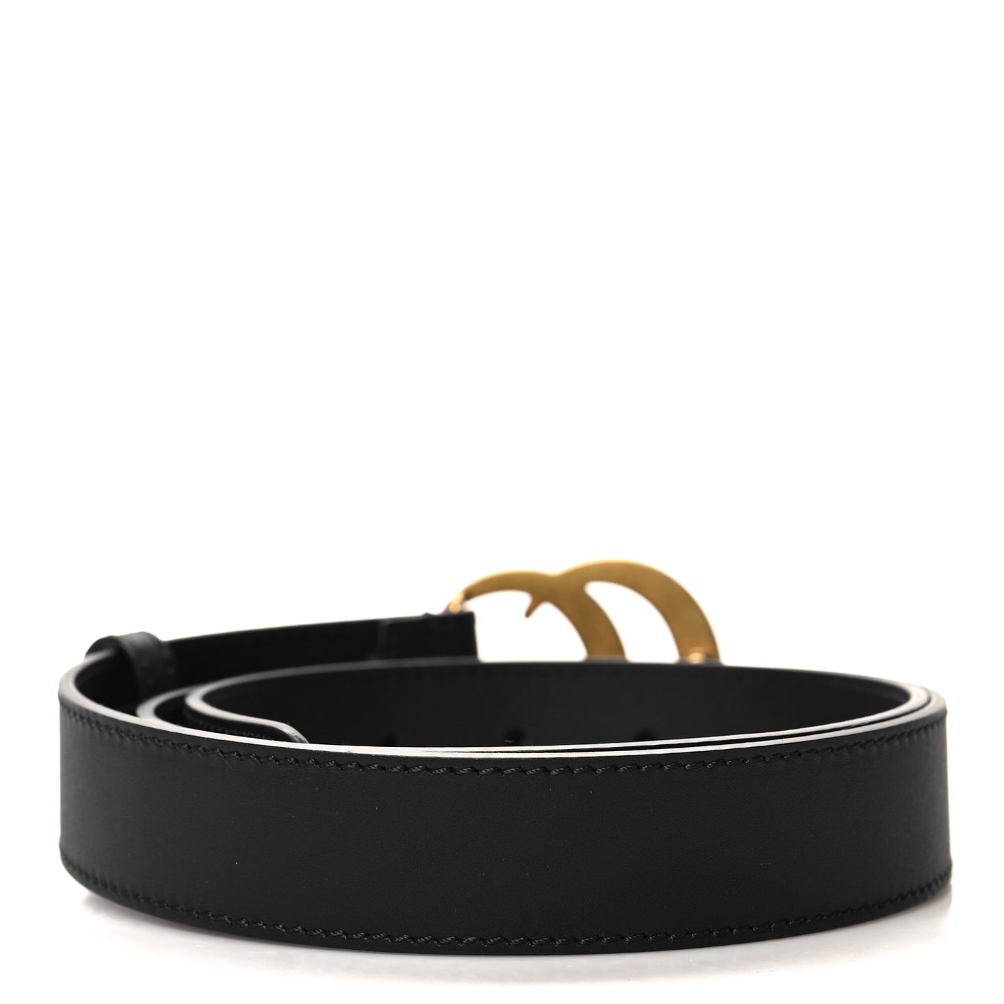 Calfskin Double G 30mm Belt 90 36 Black