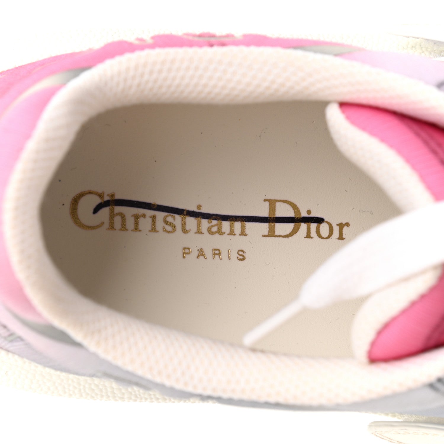 Christian Dior Nylon Shaded Dior-ID Platform Sneakers 36 Multicolor Framboise 7 of 8