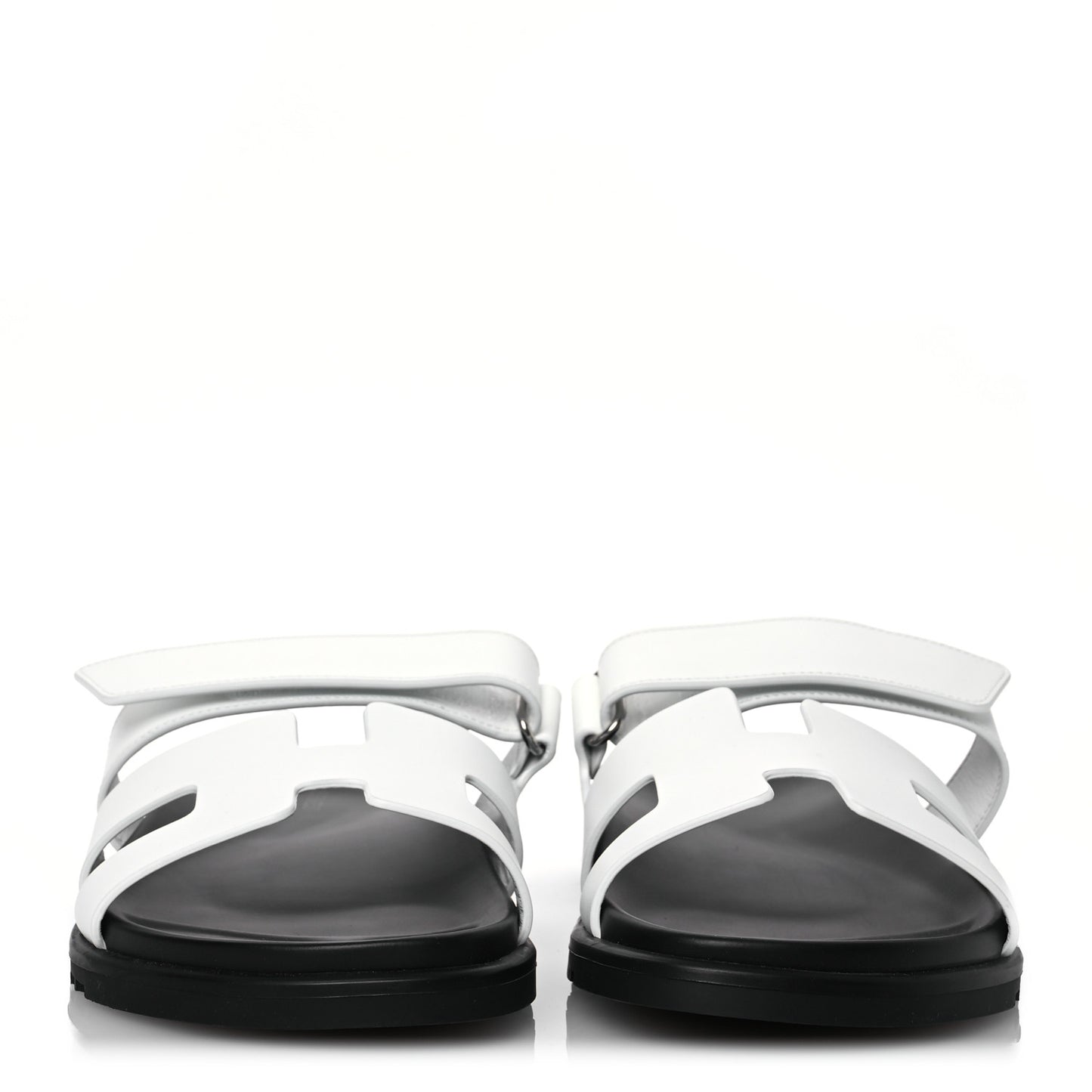 Calfskin Womens Chypre Sandals 41.5 White