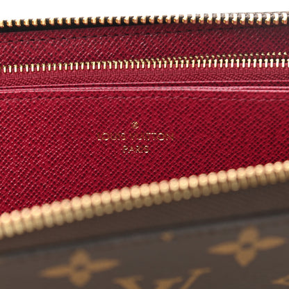 Louis Vuitton Monogram Zippy Wallet Fuchsia 6 of 9