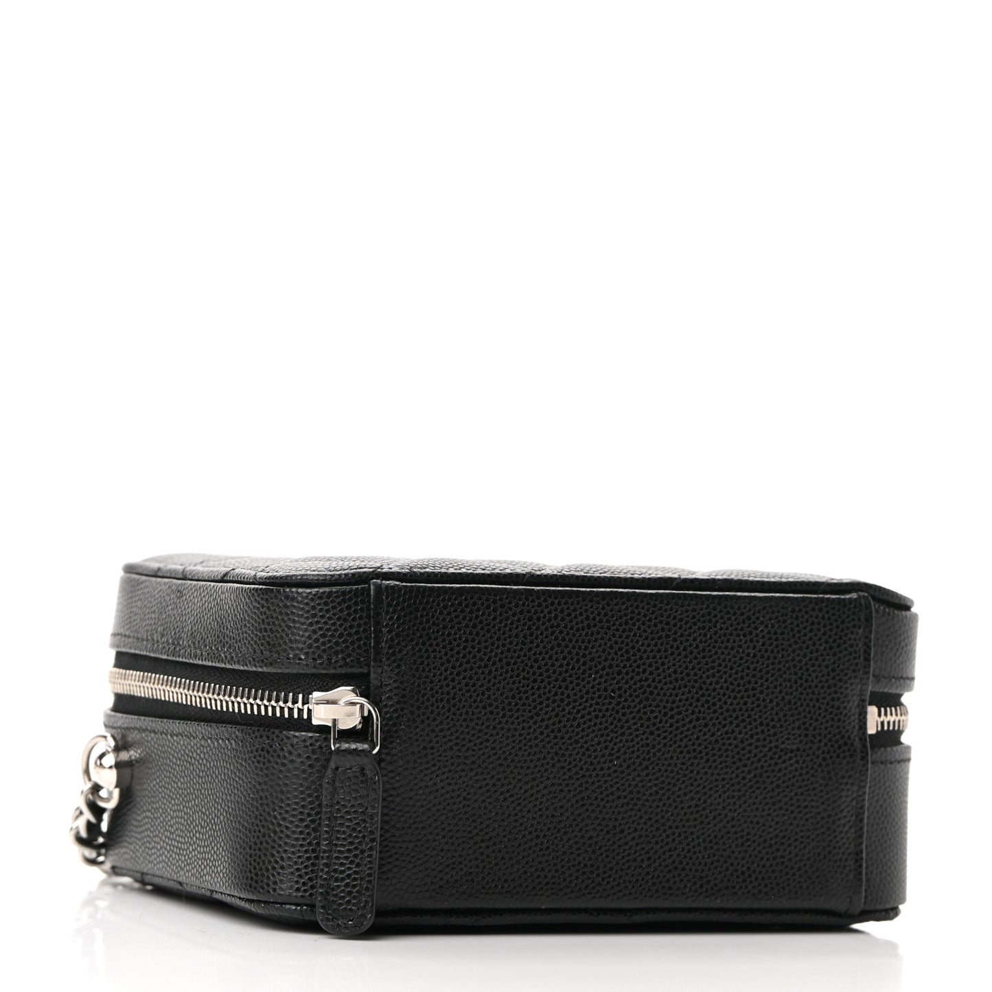 Caviar Quilted Camera Bag Black