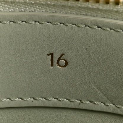 Celine Satinated Calfskin Mini 16 Top Handle Bag Jade 7 of 15