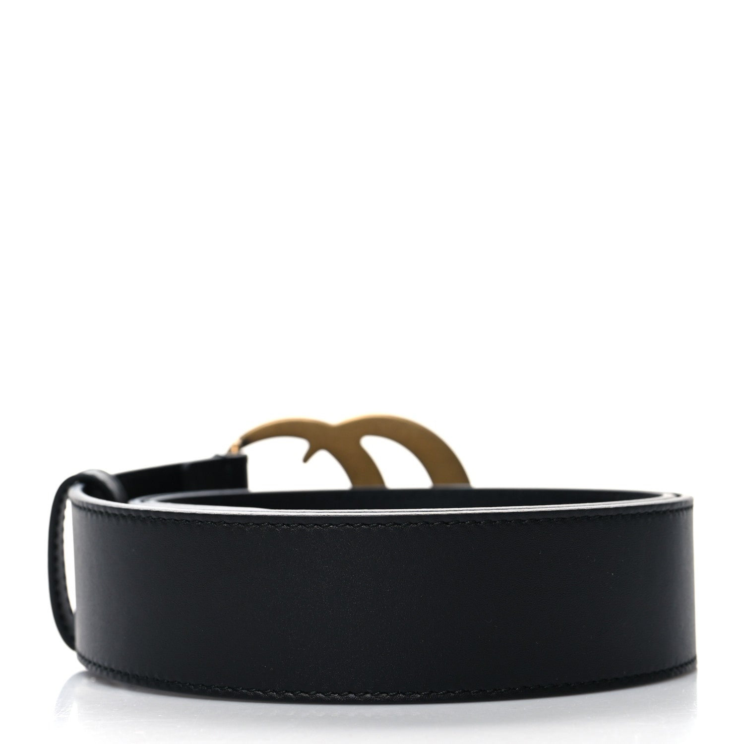 Gucci Calfskin Double G 40mm Belt 85 34 Black 2 of 5