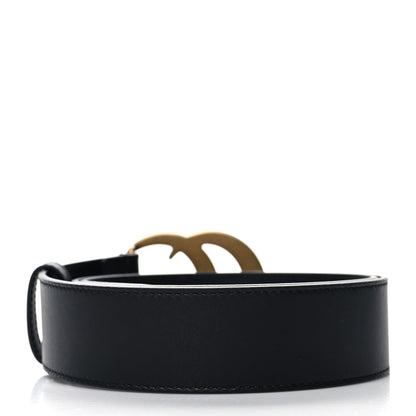Gucci Calfskin Double G 40mm Belt 85 34 Black 2 of 5