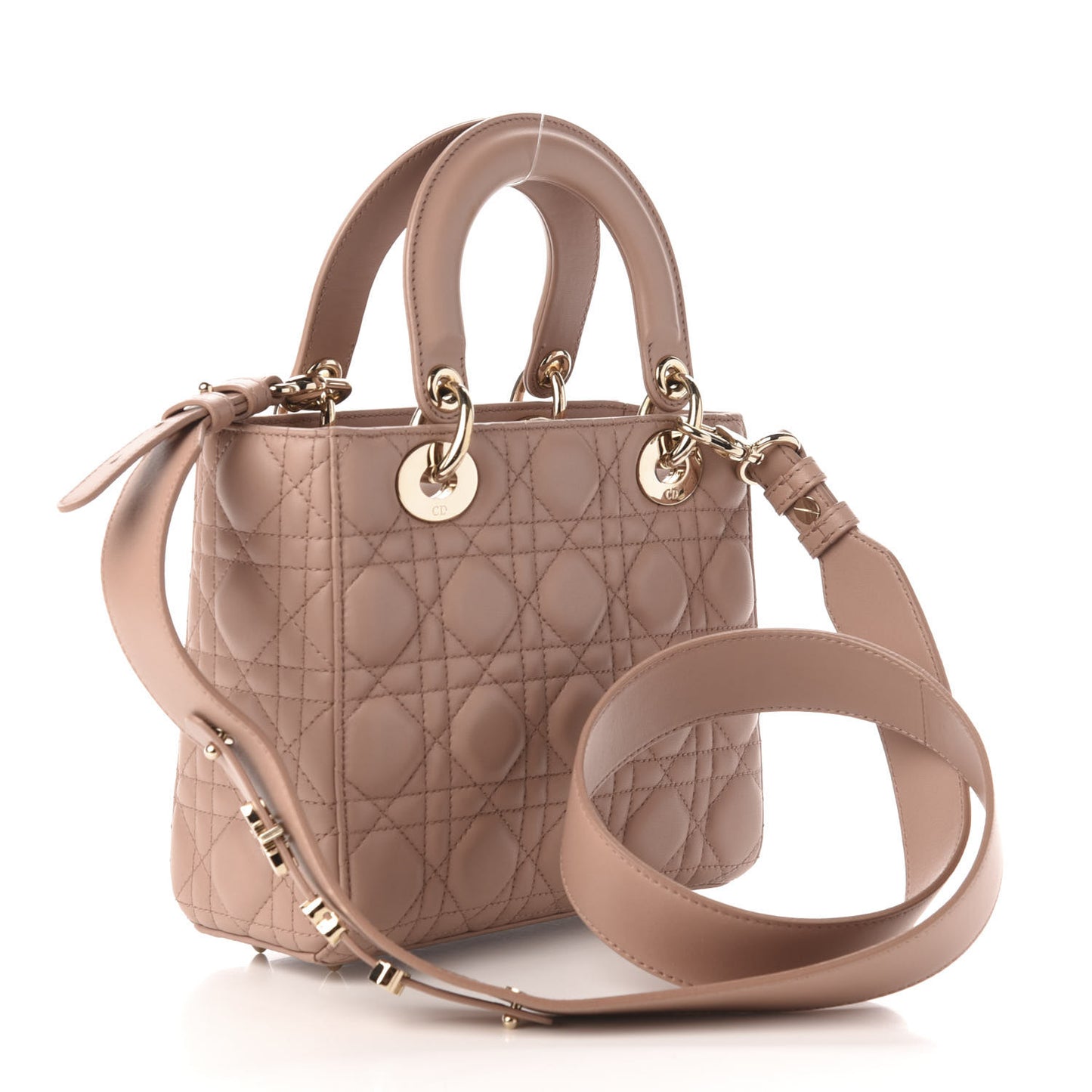 Lambskin Cannage Small My ABCDior Lady Dior Blush Powder