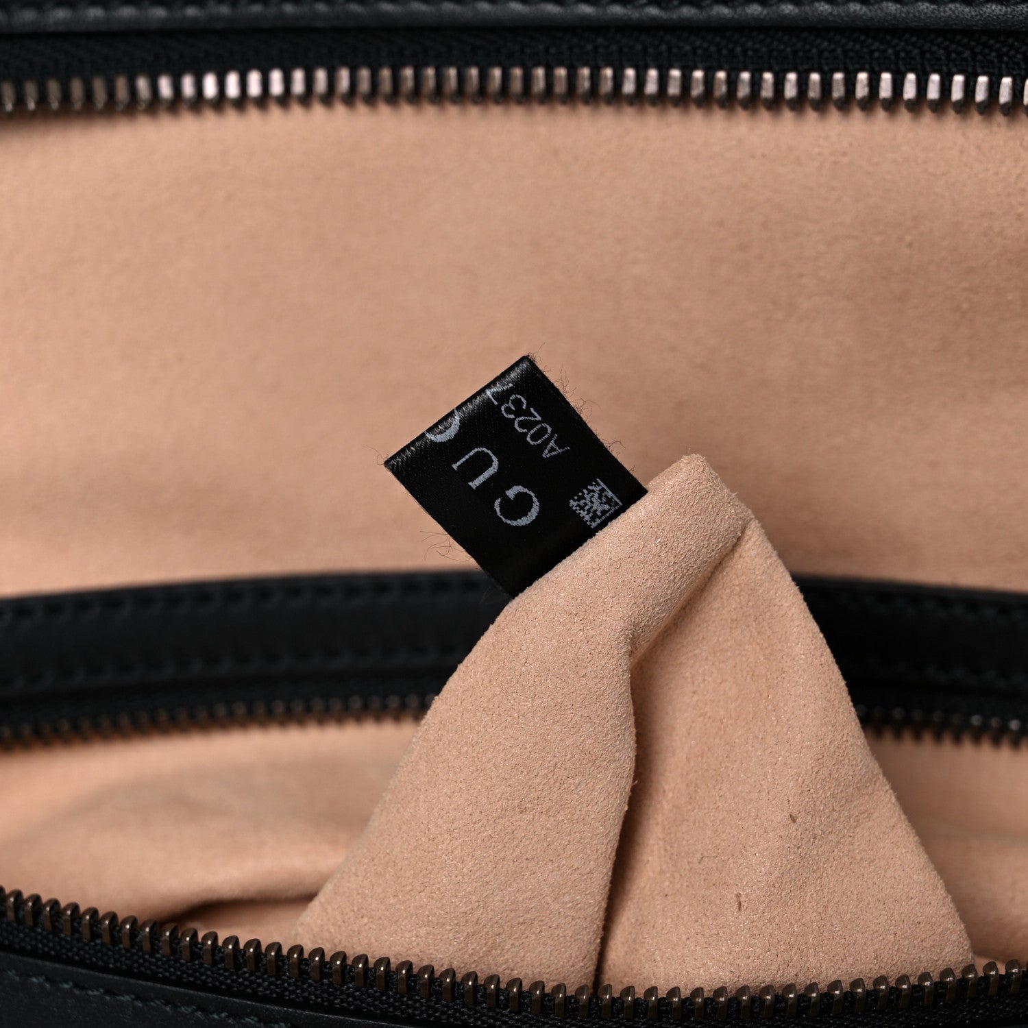 Gucci Suede Ophidia Large Re(Belle) Top Handle Bag Nocciola Black 8 of 14