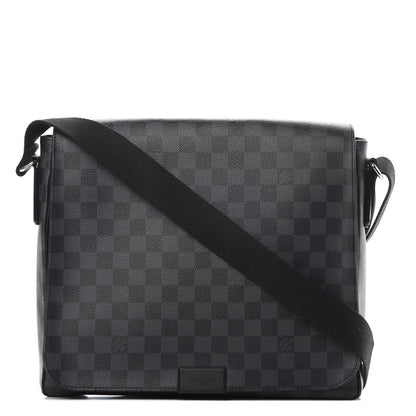 Louis Vuitton Damier Graphite District MM 1 of 10