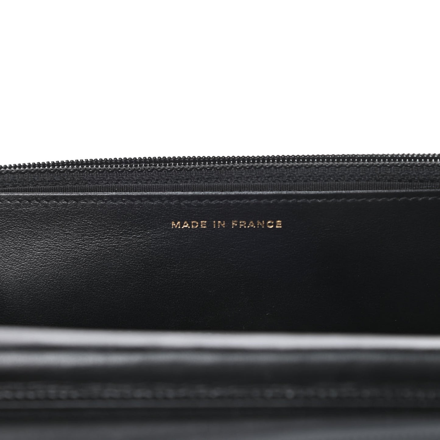 Caviar Quilted Boy Wallet On Chain WOC Black