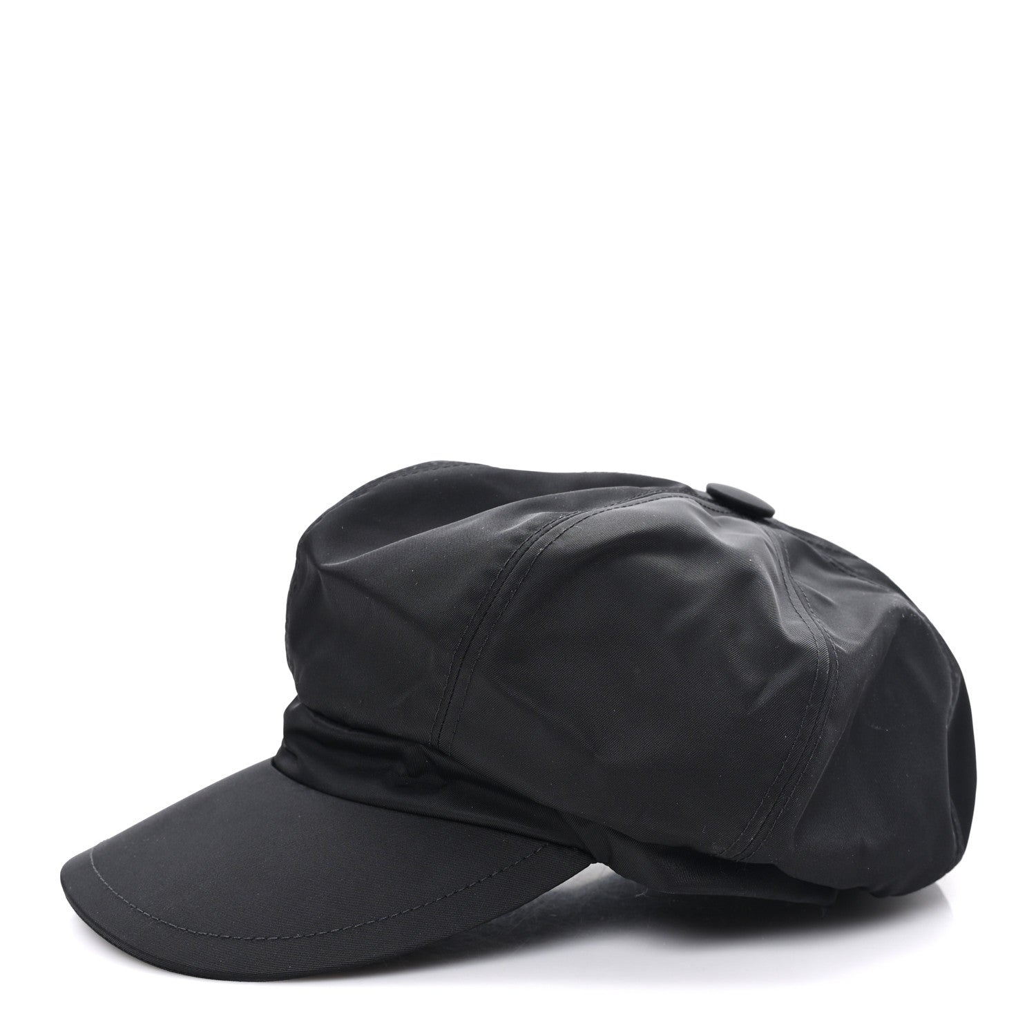 Prada Re-Nylon Newsboy Hat S Black 1851619 – FASHIONPHILE