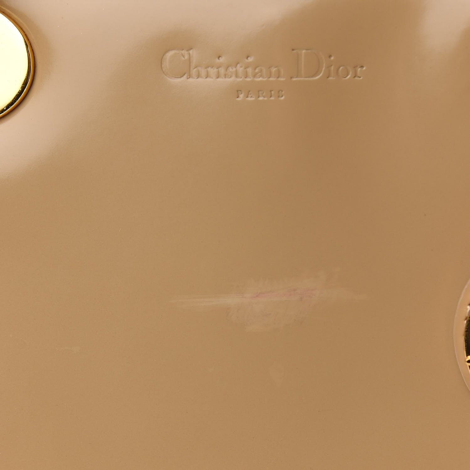Christian Dior Patent Large Lady Dior Beige 13 of 13