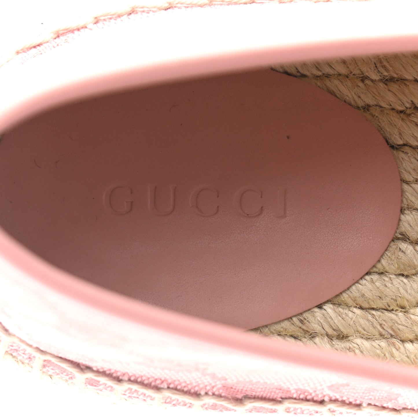 Monogram Espadrilles 40 Soft Pink